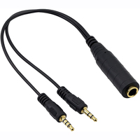 Câble audio jack 3,5 mm mâle-mâle, câble audio auxiliaire 3,5 mm tressé en nylon, câble audio auxiliaire 3,5 mm