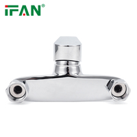 IFANPLUS nouveau produit logo personnalisé robinet mural mural bain chaud et froid onglet mélangeurs robinets pour le mur