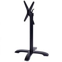 Pieds de table en métal au design moderne, base en acier vintage antirouille durable, support de table pliable, base de table basse pliante