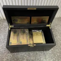 1000 шт./лот китайская пятиста миллионов долларов Гонконга Золотая банкнота в виде льва с коробкой для хорошего подарка