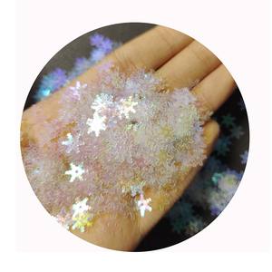 الأعلى مبيعًا!! حلويات لامعة من الترتر والترتر واللمعة للكريسماس ، رقائق الثلج ، للحرف اليدوية سهلة الاستخدام لتزيين حفلات الزفاف - Product Image 1