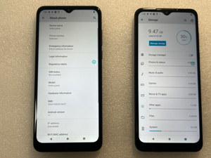 <span class=keywords><strong>Smartphone</strong></span> Android G PURE Remis à Neuf, d'Occasion Mais Comme Neuf, Cellulaire Activé pour la Version Américaine pour Motorola - Product Image 3