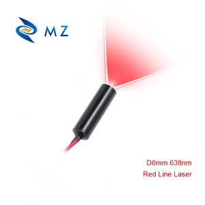 새로운 소형 레드 라인 레이저 다이오드 모듈 660nm D6mm 0.5mW 1mW 5mW 10mW <span class=keywords><strong>3V</strong></span> 고정밀 산업용 포지셔닝 레이저 - Product Image 1