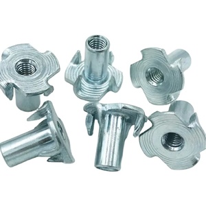 Inserción <span class=keywords><strong>de</strong></span> rosca M8x11 T, <span class=keywords><strong>tuerca</strong></span> en T con 4 clavijas, inserción roscada <span class=keywords><strong>para</strong></span> <span class=keywords><strong>madera</strong></span> o plástico - Product Image 5
