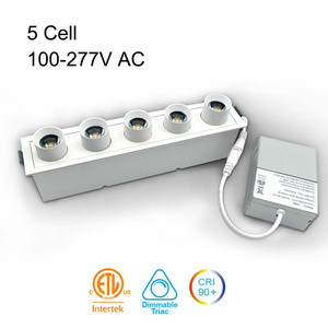 Lõm trần trắng <span class=keywords><strong>LED</strong></span> lưới tản nhiệt ánh sáng 16 Wát Dimmable tuyến tính Spotlight lên và xuống nhà <span class=keywords><strong>LED</strong></span> lưới tản nhiệt đèn - Product Image 3