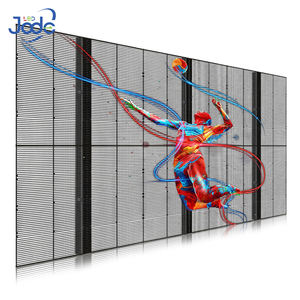 Jode P3.91 Dış/İç Mekan Şeffaf LED Film Ekranı, %55 Şeffaflıkla Self Servis İşletmeleri, Alışveriş Merkezleri ve Eğitim için - Product Image 1