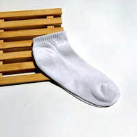 Chaussettes basses respirantes en coton doux pour homme et femme, couleur unie, vente en gros, prix imbattable
