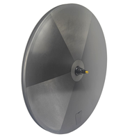 Jeu de roues à disque TT en fibre de carbone pleine, fabriqué en Chine, largeur 27 mm, compatible tubeless.