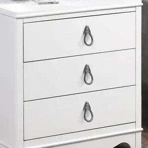 YONFIA 513608 desain baru furnitur laci cincin tarik kenop pegangan lemari kabinet dapur kenop tarik pegangan untuk pintu lemari pakaian