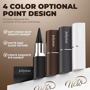 Julystar J402 030 Eyeliner mat à séchage rapide, imperméable, longue durée, noir naturel, ensemble de 4 couleurs, très vendu - Product Image 4