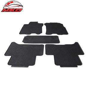 Tapis de sol toutes saisons en latex robuste, style OEM, imperméables, compatibles avec Toyota FJ Cruiser 2007-2014, 5 pièces. - Product Image 2