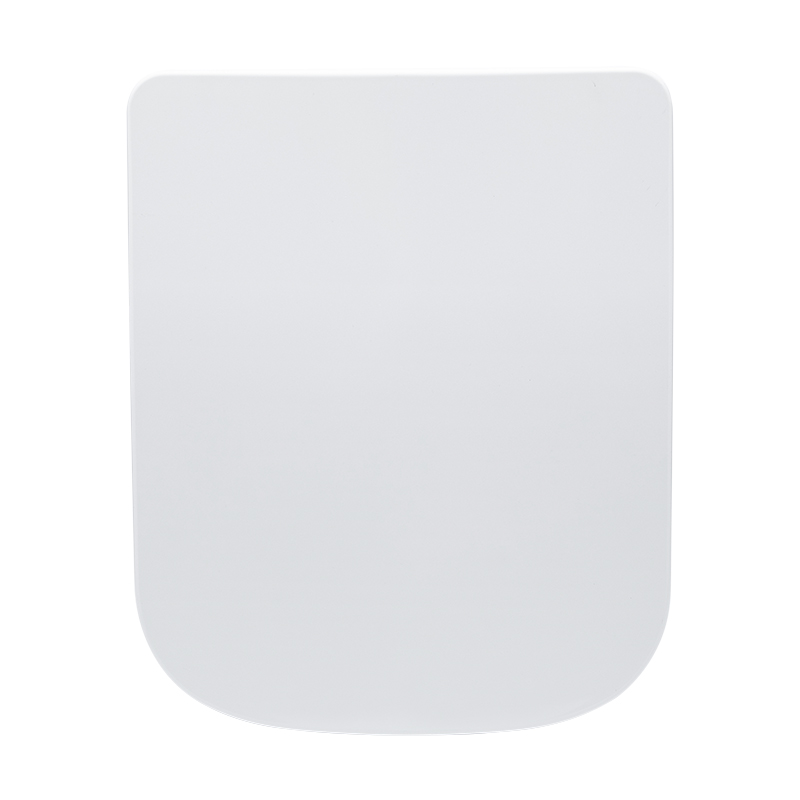 Современное пластиковое закрытое переднее мягкое сиденье для унитаза, мягкое закрытое квадратное сиденье для унитаза Uf оптом