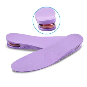 High Quality Height Increase Insoles 1 layer Air Cushion Taller Shoes Insoles Heel Insert For Men And Women