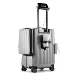 Maletas <span class=keywords><strong>para</strong></span> PC <span class=keywords><strong>con</strong></span> <span class=keywords><strong>Ruedas</strong></span> Universales Silenciosas de 20 Pulgadas, Candado TSA, Maleta de Mano <span class=keywords><strong>con</strong></span> Apertura Frontal, Maleta <span class=keywords><strong>con</strong></span> <span class=keywords><strong>Ruedas</strong></span> <span class=keywords><strong>para</strong></span> Portátil, Bolsa de Viaje - Product Image 4