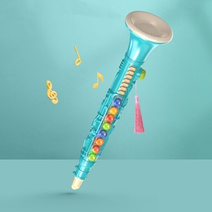 Clarinete Electrónico Musical de Juguete con Luces, Colorido, Simulación de Clarinete, para la Educación Infantil, Instrumento Musical de Plástico, Venta al Por Mayor - Product Image 3