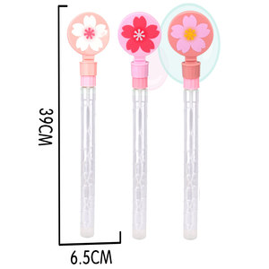 15 "hoa lớn xà phòng bong bóng đòn Wands Gậy đồ chơi với tiếng vỗ tay sản xuất tiếng ồn cho bé, Bộ 24 - Product Image 2