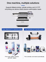 Tinta UV para Cabezal de Impresión I3200, Impresora Plana de Rollo a Rollo (Película, Papel, PVC, Botellas, Cuero/Tarjetas) de Alta Velocidad 7.6 m²/h