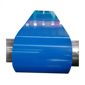 Предварительно окрашенное цинковое покрытие 0,2 мм PPGI стальная катушка синего цвета PPGI предварительно окрашенная оцинкованная стальная катушка для роликовых дверей
