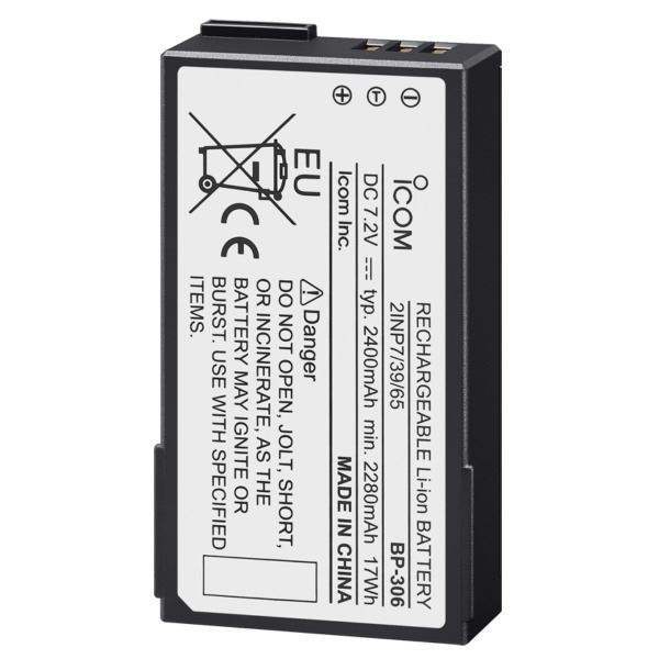 Rechargeable Battery Li-ion 7.2V BP-306 Walkie Talkie Battery for Icom IC-M94D M94D Two Way Radio BP306 Battery