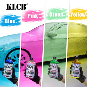 KLCB A2 <span class=keywords><strong>Pro</strong></span>-Champú de espuma colorida para el lavado de coches, jabón brillante, removedor de polvo de pintura, producto de limpieza de coches, 600ML - Product Image 6