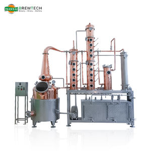 Attrezzatura per Distilleria Ibrida in Rame Rosso da 1500L, Alambicco Reflex per Distillazione di Whisky, Rum, Gin, Vodka e Alcolici - Product Image 2