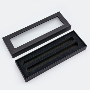 SEAPEN 럭셔리 비즈니스 스타일 펜 케이스 투명 보이는 창 선물 상자 수 맞춤형 로고 - Product Image 5