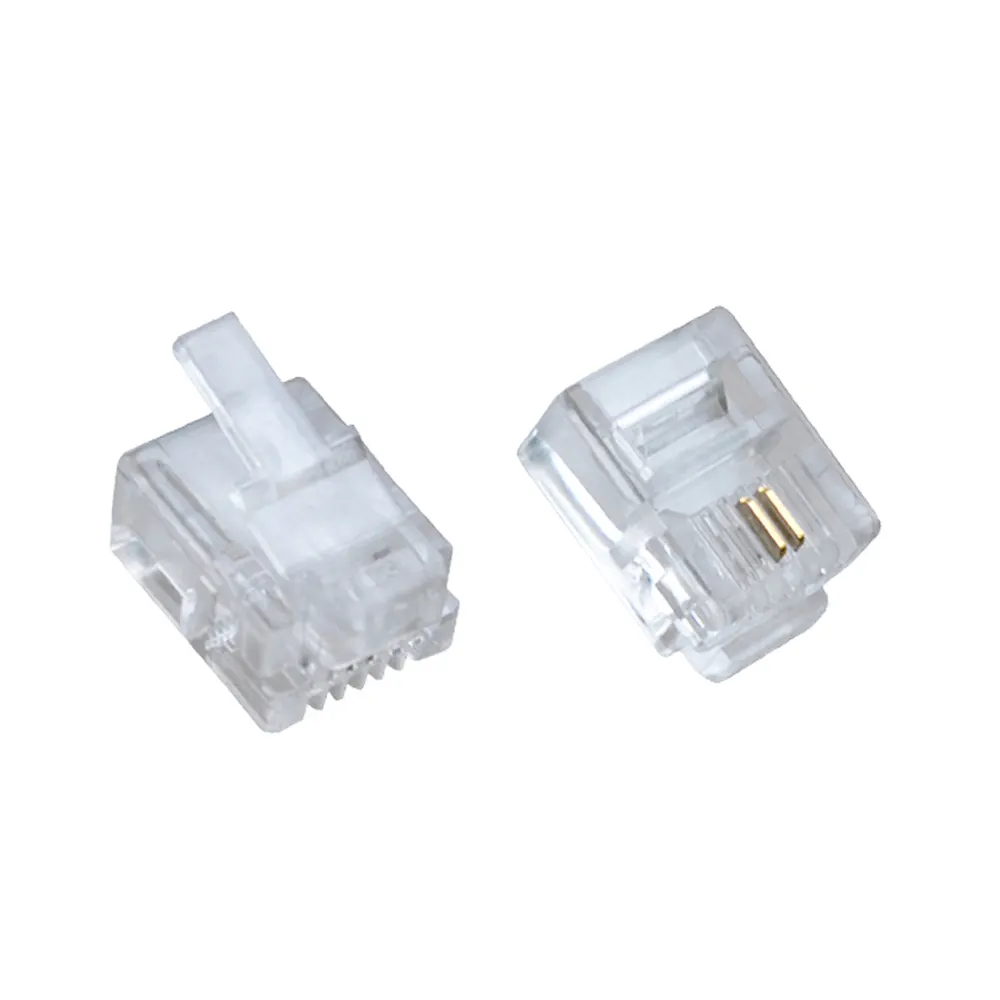 RJ9 RJ11 RJ12 RJ45 كيستون الرافعات/موصلات الهاتف