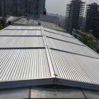 Volets à persiennes verticaux en aluminium automatiques électriques Manul et lames à persiennes fixes Décoration extérieure Stores coupe-vent