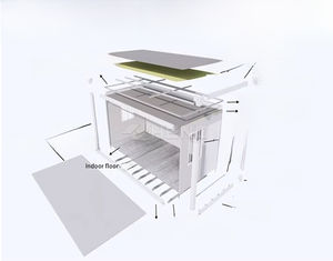 <span class=keywords><strong>Casas</strong></span> Contenedor Coloridas Cammi House en <span class=keywords><strong>Venta</strong></span>, <span class=keywords><strong>Casas</strong></span> Contenedor Modulares Prefabricadas Modernas, Espaciosas para Viviendas, Oficinas, Edificios Escolares - Product Image 3