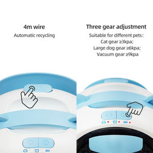 MRY Wholesale 5 en 1 <span class=keywords><strong>Tondeuse</strong></span> pour chat, Aspirateur dépoussiérant pour poils de chien 9000Pa, Kit de toilettage, Coupe-griffes confortable pour animaux de compagnie, Brosse pour chien - Product Image 4