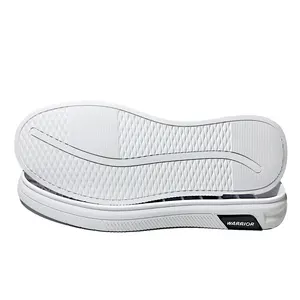 Real shoe soles factory products white sneaker casual rubber sole