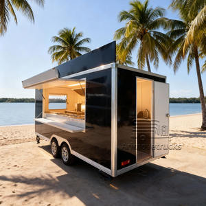 Food Truck Commerciale Stile Autobus di <span class=keywords><strong>Londra</strong></span> per Waffle, Crêpe, Dessert, Pancake, Ciambelle - Rimorchio Mobile Completamente Attrezzato - Product Image 2