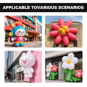 Ingebouwde 420W elektrische hogedruk AC draagbare opblaasbare luchtblazer voor boogfeesten - Product Image 5