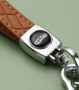 Llavero de Metal y Cuero PU Personalizado con Logotipo de <span class=keywords><strong>Auto</strong></span>, <span class=keywords><strong>Mini</strong></span>, Económico, al por Mayor - Product Image 5