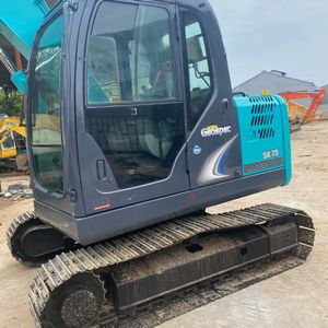 Kobelco เครื่องขุดดินระบบไฮดรอลิก SK75-8รถตักดิน kobelco มือสองสภาพดีสำหรับการก่อสร้าง - Product Image 1