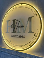Enseigne néon LED 3D personnalisée en aluminium pour publicité intérieure/extérieure, rétroéclairée multicolore, pour bâtiments, enseigne commerciale, animation IP65