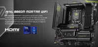 Nouvelle vente en gros pour carte mère MAG B860M MORTAR pour PC de jeu de bureau, compatible WIFI7, CPU, PCIe 5.0, SATA, DDR5 285K 275K Ultra