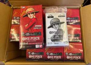 Nuove <span class=keywords><strong>Carte</strong></span> TCG One Piece OP13 2025 Edizione Giapponese Tema Tre Fratelli Terzo Anniversario Buste Sigillate Prevendita - Product Image 2