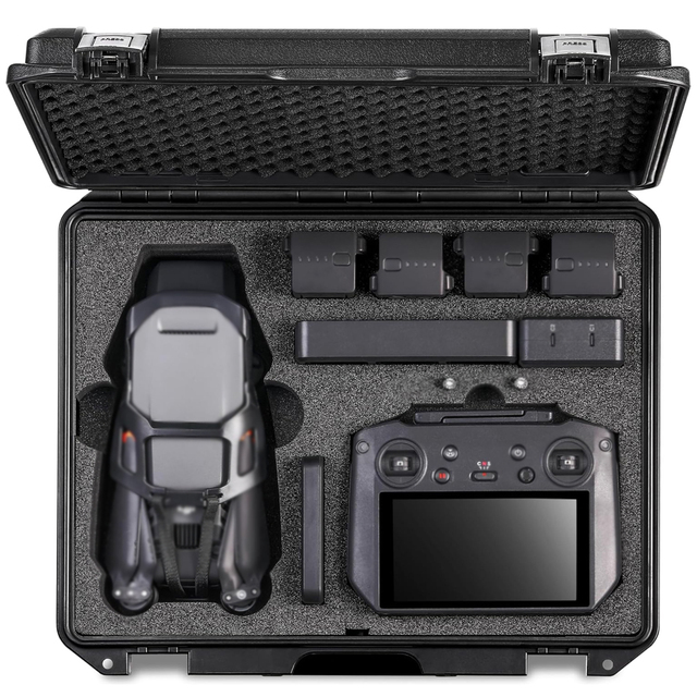 Travel Carrying Storage Bag Hard Plastic Tool Case for DJI Mavic 3 / 3 Pro Series Waterproof Shockproof Outdoor Protection Box
