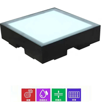 Plancher de danse interactif LED RGB Marslite, indice de protection IP65, 30x30cm, dalles à détection de mouvement, utilisation en extérieur