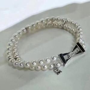 Accessoires en argent S925 pour la création de bijoux, boucle double à fermoir de précision pour bracelet, collier, colliers superposés faits à la main - Product Image 1