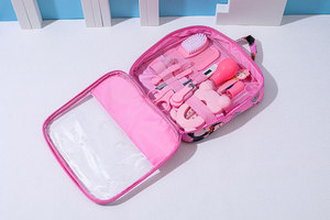 Ventes chaudes - Trousse de soins et de toilette pour bébé en plastique écologique - Kit de sécurité pour bébé - Ensemble de soins pour bébé de 13 pièces - Product Image 4