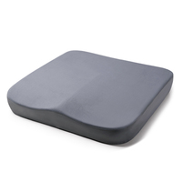 Coussin de siège ergonomique en mousse à mémoire de forme recommandé par les médecins pour chaise de bureau et siège de voiture, soulagement des douleurs au coccyx et de la sciatique