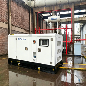 Groupe électrogène diesel silencieux Perkins, générateur de secours - Product Image 1
