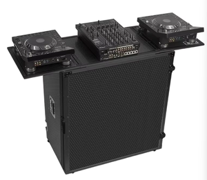 Tavolo DJ Pieghevole Portatile, Confezione Flight Case, Console di Mixaggio per Bar e Discoteca - Product Image 2