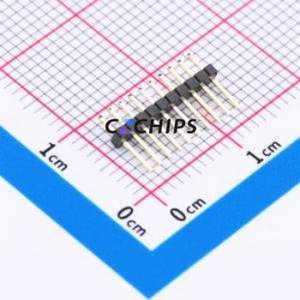 PZ127-1-10-Z Pin Header Through hole Component (THT),P=1.27mm Connector 1x10P 1.27mm Pin Header Through Hole - Product Image 1