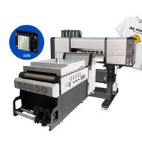 Impresora DTF de 600 mm para Transferencia de Calor en Tela para Camisetas, Impresora de Película PET con Tinta Blanca, Plotter DTF