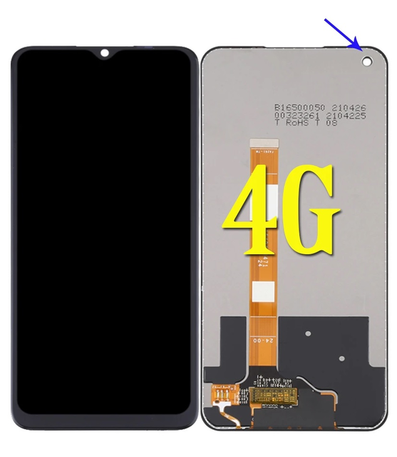 For OPPO A54 4G /OPPO A55 4G Digital Touch Screen Display A94 4G