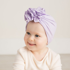 Baby Mädchen Ball Bogen Turban 3 teile/satz Säugling Elastische Haar bänder Kinder Knoten Kopf bedeckung Kinder Haarschmuck Stirnbänder - Product Image 3