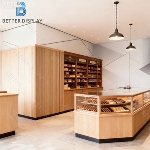 Cửa hàng thiết kế khói cửa hàng trưng bày quầy trưng bày kính lớn hiển thị trường hợp khói cửa hàng trong kính trưng bày thuốc lá đồ đạc - Product Image 2